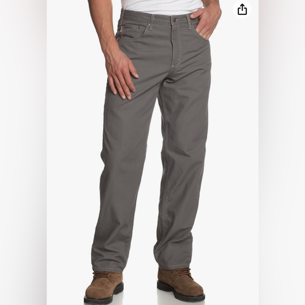 Carhartt Men's Loose Fit Canvas 5-Pocket Utility Work Pant
